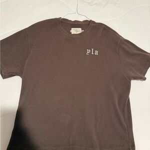 YOUNGLA Brown Men's Shirt